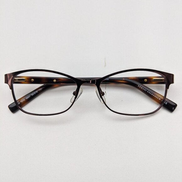 🕶️ Armani Exchange AX1010-6001 Cat Eye Eyeglasses 53/16-140 / ALG652🕶️ - Picture 1 of 8